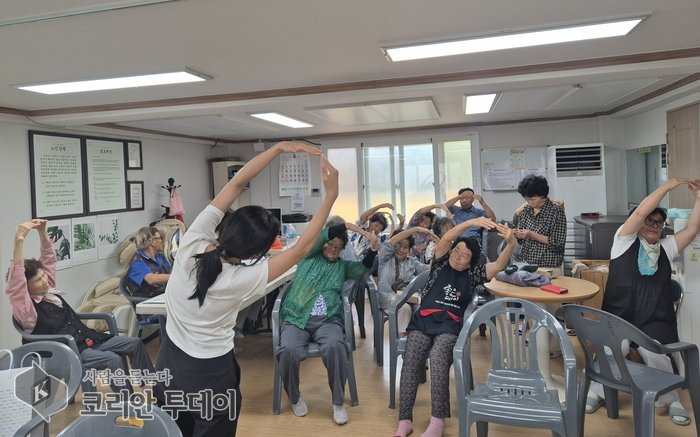 [The Korean Today] 永宗区保健所の訪問型健康百歳敬老堂フレイル予防事業の現場 © キム・ミヒ記者