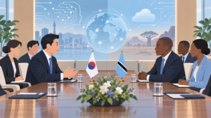 류제명 과기정통부 2차관, 보츠와나 부통령 면담…AI·디지털 협력 논의