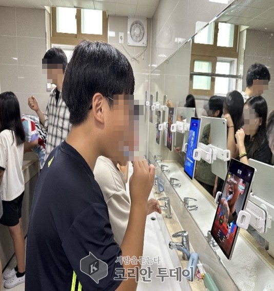 ▲ 의정부시 보건소, AI 기반 양치질 실천학교 실증사업 참여 © 안종룡 기자