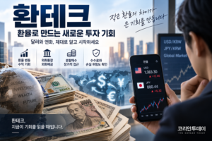 환테크, 달러와 엔화 사고팔아 수익 낸다? 초보자가 알아야 할 환율 재테크