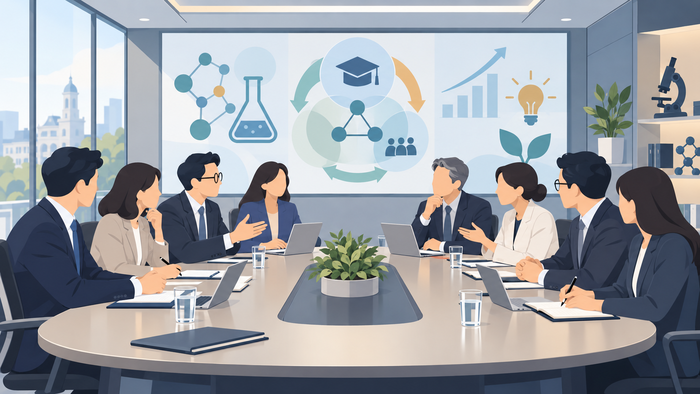 科技信息通信部与高校产学合作团团长探讨国家研发制度改革方案
