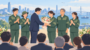 La ville d’Incheon organise la cérémonie du 51e anniversaire de la création du corps de défense civile