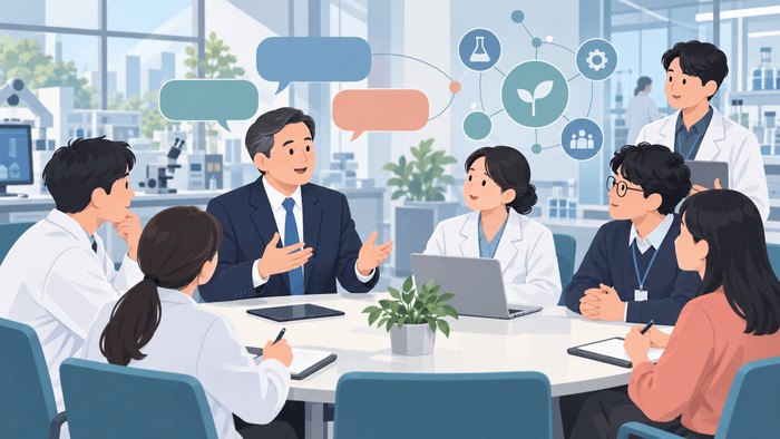 [코리안투데이] 노사 소통 워크숍에 참석한 구혁채 과기정통부 제1차관 © 장형임 기자