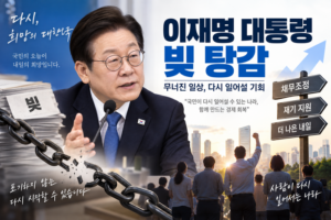 이재명 대통령 빚 탕감, 누구의 빚이 얼마나 줄어드나…새도약기금 조건과 논란