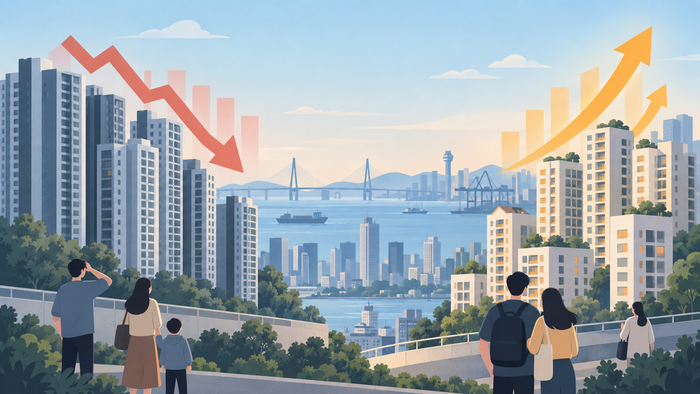 Incheon home sale prices turn down in August as rents keep rising