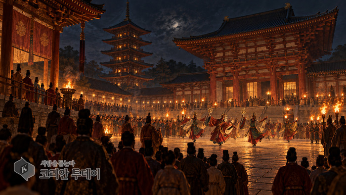 [History Lives - Baekje Edition] Episode 15: Mimaji Carries Dance Across the Sea — Gigaku and the Origin of Korea's Cultural Wave