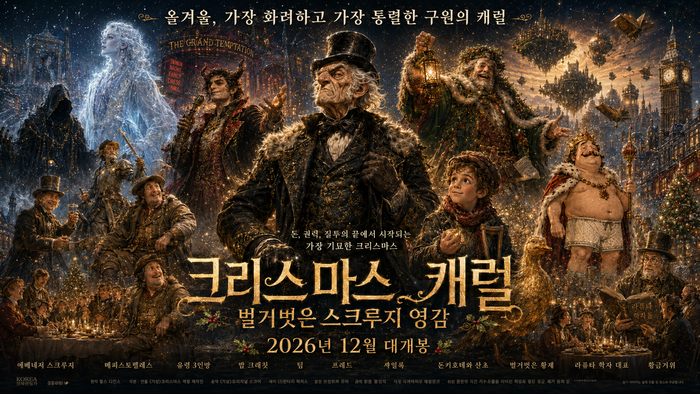 크리스마스 캐럴, AI와 뮤지컬로 재탄생…12월 개봉 목표