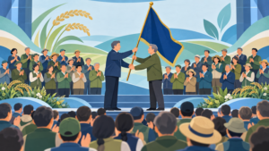 160 dirigeants agricoles d&rsquo;Incheon au congrès national… remise du drapeau pour l&rsquo;édition 2028