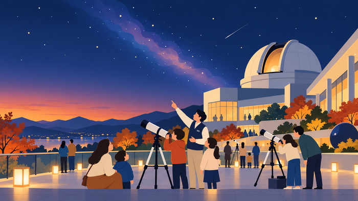 [코리안투데이] Promotional image for the Gwacheon National Science Museum event 'A Hangeul Day Worth Seeing the Stars' © 장형임 기자