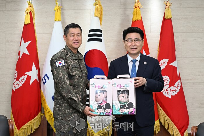 เมืองอุยจองบู-ซี เยี่ยมหน่วยทหารและสถานีดับเพลิงก่อนเทศกาลชูซอก
