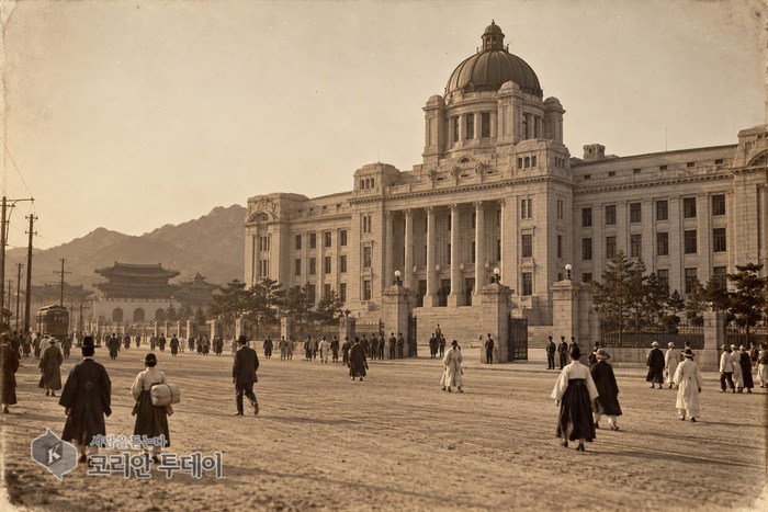 [100년 전 오늘] 1926년 10월 7일 – 경복궁 앞 새 총독부 청사 낙성 엿새째, 우무한의 포위전과 아리랑 열풍 속 경성의 목요일