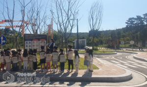 영종구, 안양골 어린이교통공원서 체험형 교통안전교육