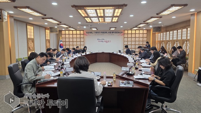 Jemulpo-gu speeds up environmental and climate adaptation plans to prepare for heat waves and torrential rain