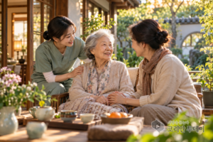 [银色桥梁] 第5卷 · 第26章 · 我所遇见的两个”一天”:首尔敬老堂的朴奶奶,与上海时间银行的王阿姨