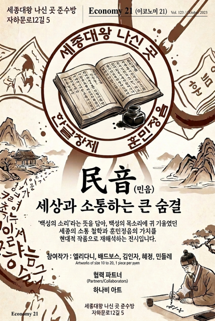 La exposición Mineum se inaugura en Junsubang el Día del Hangul
