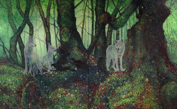 Hong Ilhwa à Art Shopping Paris : la coexistence au cœur de la forêt et du regard animal