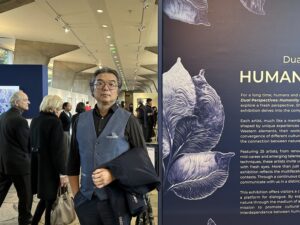 Hong Ilhwa à Art Shopping Paris : la coexistence au cœur de la forêt et du regard animal