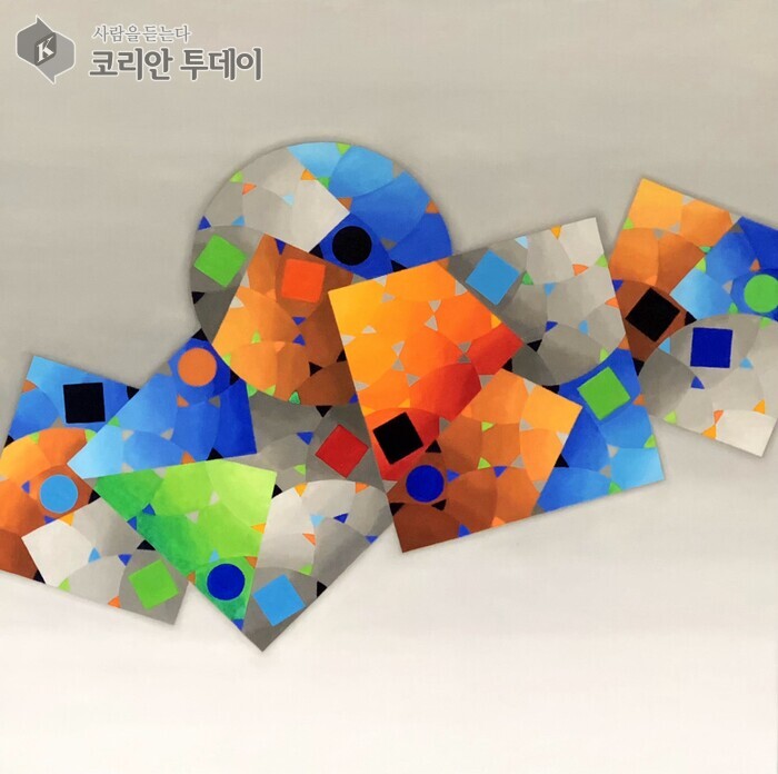 Hong Hyun Joo présente Sans titre à Art Shopping Paris : un quotidien raconté par les formes et les couleurs