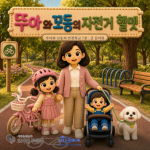턱끈이 풀린 줄 모르고 페달에 발을 올린 뚜아, 헬멧 착용 네 가지 약속을 배우다