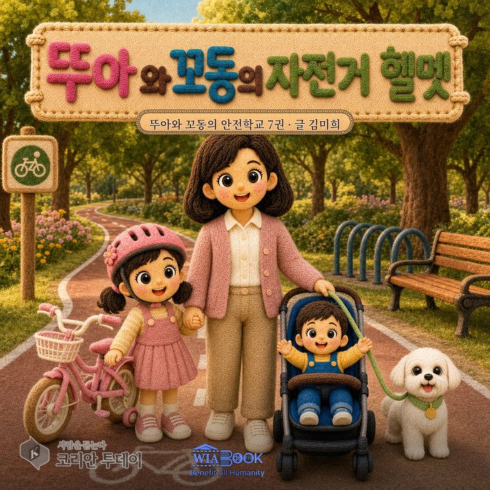 턱끈이 풀린 줄 모르고 페달에 발을 올린 뚜아, 헬멧 착용 네 가지 약속을 배우다
