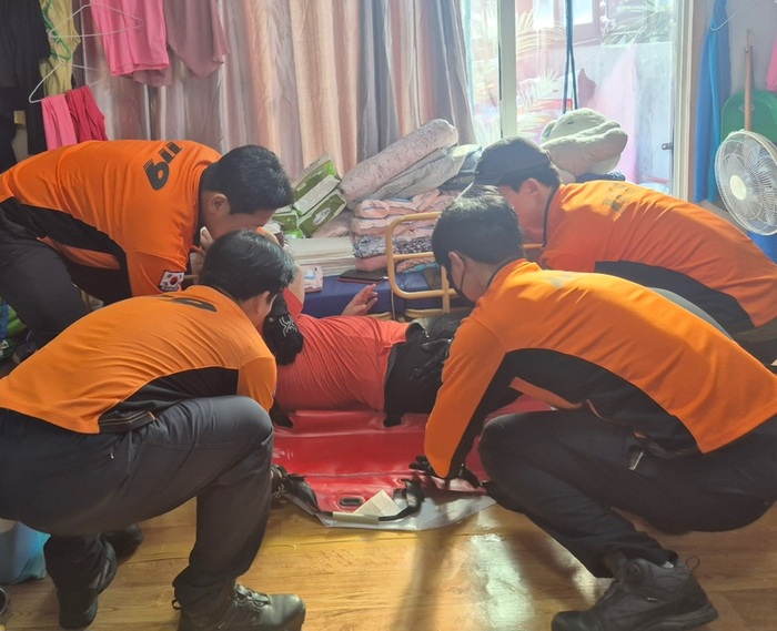 구월1동, 인천의료원과 협력해 의료 사각지대 주민 진료 지원 (사진 제공: 남동구청)