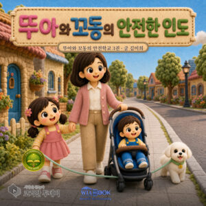 나비 쫓던 뚜아가 골목 앞에서 멈춘 이유, 인도 보행안전 그림책