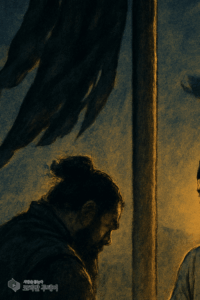 [Day 145] A Greeting Beneath the Banner