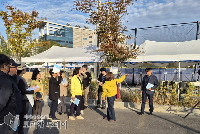 [The Korean Today] Kiểm tra thực địa khu vực tổ chức Lễ tế Wondosa và Lễ hội Nakseom © Phóng viên Kim Mi-hee