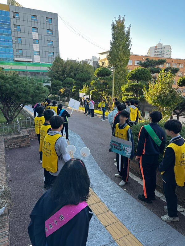 Namdong-gu Launches Anti-Smoking Campaign on School Route to Prevent Youth Smoking