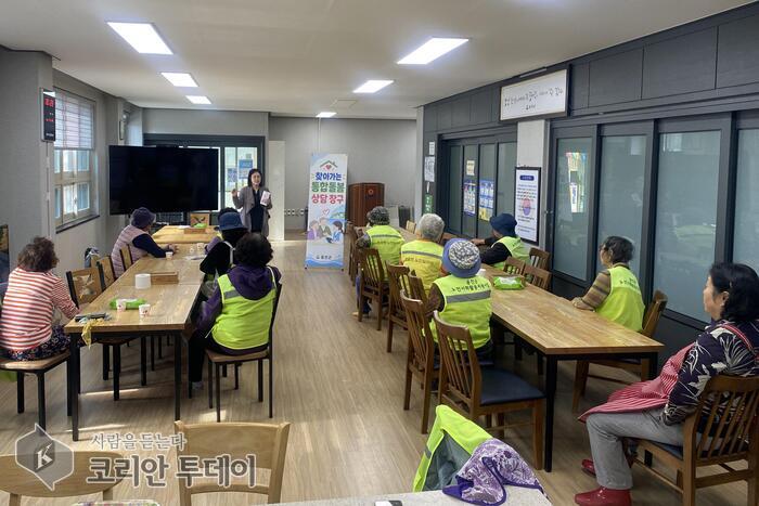 Ongjin-gun County runs ‘outreach integrated care counseling desk’ in Yeongheung-myeon